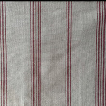 Load image into Gallery viewer, Cotton Towel - Beige and Maroon Stripe
