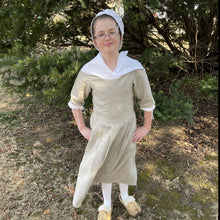 Load image into Gallery viewer, Back Laced Gown, all linen outfit. French and Indian