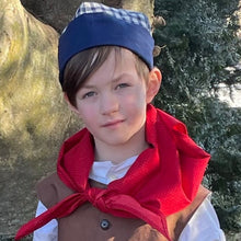 Load image into Gallery viewer, Neckerchief, Red print Cotton