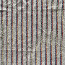 Load image into Gallery viewer, Hand-wove cotton wash cloth in rainbow stripe color