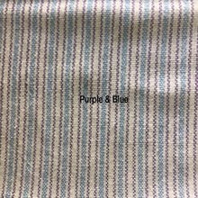 Load image into Gallery viewer, Hand-woven cotton dishtowels in Purple & Light Blue