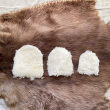 Load image into Gallery viewer, Fleece Insert, shoe, wooden shoe half upper, sizes