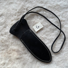 Load image into Gallery viewer, Leather Knife Sheath "G-Medium" color Black
