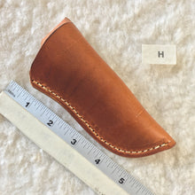 Load image into Gallery viewer, Leather Knife Sheath "H" Front
