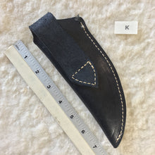 Load image into Gallery viewer, Leather Knife Sheath "K" Back