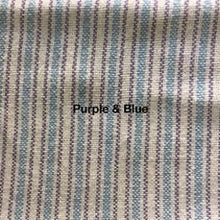 Load image into Gallery viewer, handwove-towel kitchen 100% cotton, purple & blue