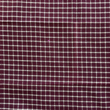 Load image into Gallery viewer, Cotton Towel - Maroon Check
