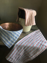 Load image into Gallery viewer, Hand-woven cotton dishtowel, Wash cloth, napkin with a pitcher &amp; wash bowl.  

