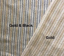 Load image into Gallery viewer, Hand-woven cotton dishtowels in Gold, Gold &amp; Black
