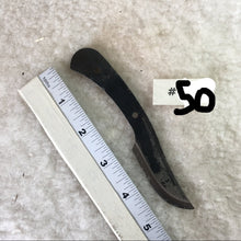 Load image into Gallery viewer, Jeff White Blank #50, Patch Drop Point Handle
