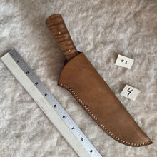 Load image into Gallery viewer, Jeff White aknife #1 with Leather Sheath &quot;4&quot;
