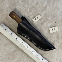 Load image into Gallery viewer, Jeff White Knife #2 in a Leather Sheath &quot;#1&quot;
