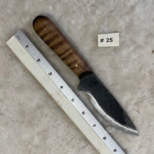 Load image into Gallery viewer, Jeff White #25, Bush with finger grip with a Curly Maple Handle. 
