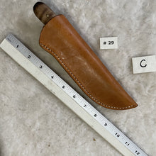 Load image into Gallery viewer, Jeff White Knife #29 in a Leather Sheath &quot;C&quot;
