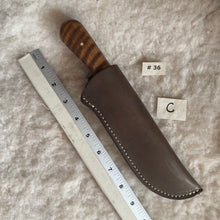 Load image into Gallery viewer, Jeff White Knife #36 in Leather Sheath &quot;C&quot;
