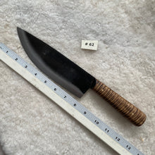 Load image into Gallery viewer, Jeff White Cheg Knife with Curly Maple handle.
