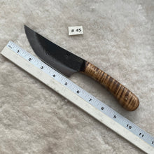 Load image into Gallery viewer, Jeff White Knife #45 with a Curly Maple Handle
