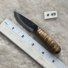 Load image into Gallery viewer, Jeff White Knife #49, Curly Maple Handle
