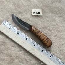 Load image into Gallery viewer, Jeff White Knife #50 with Curly Maple Handle

