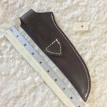 Load image into Gallery viewer, Leather Knife Sheath &quot;4&quot; Back
