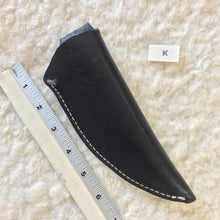 Load image into Gallery viewer, Leather Knife Sheath &quot;K&quot; Fronth
