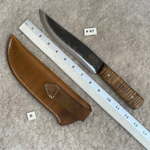 Load image into Gallery viewer, Jeff White Knife #67 and Leather Sheather &quot;D&quot;
