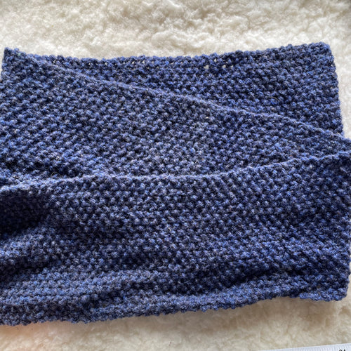 scarf hand knit wool