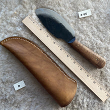 Load image into Gallery viewer, Jeff White Knife #65 (Small Baker, Curly Maple Handle)
