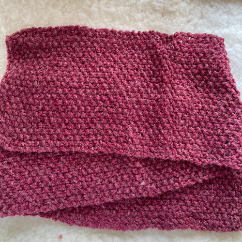 scarf hand knit 